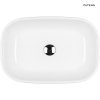 Oltens Jurong umywalka 54x36 cm nablatowa z powłoką SmartClean biała 40804000